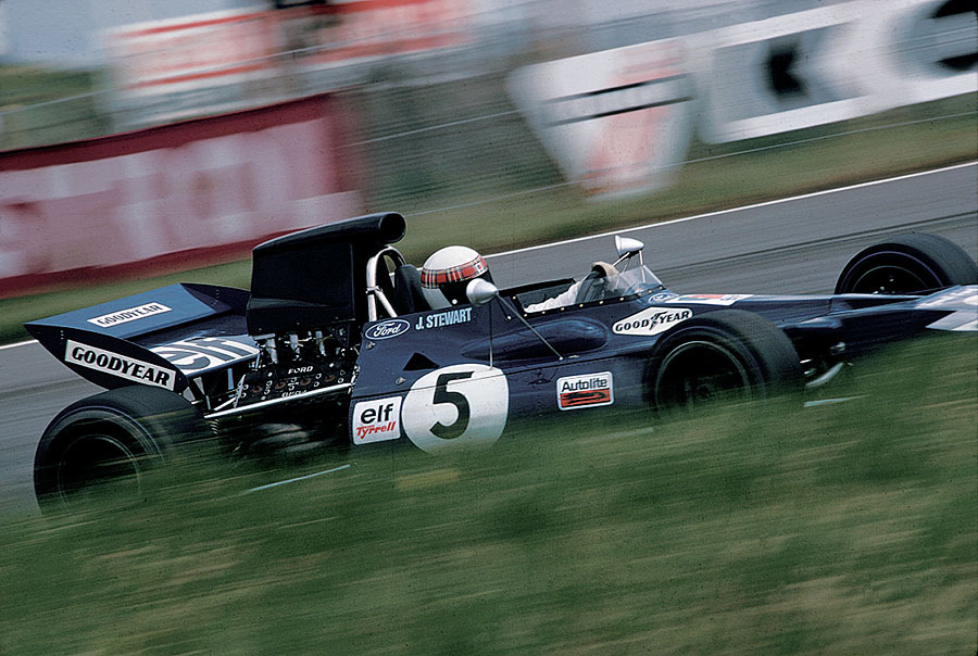 Jackie Stewart on Tyrrell-Cosworth 003, Dutch GP Zandvoort 1971