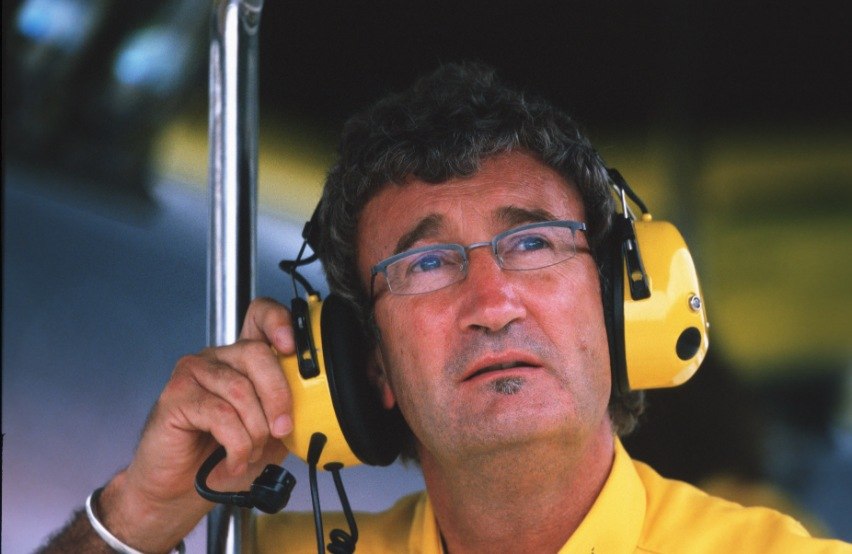 Jordan team boss Eddie Jordan
