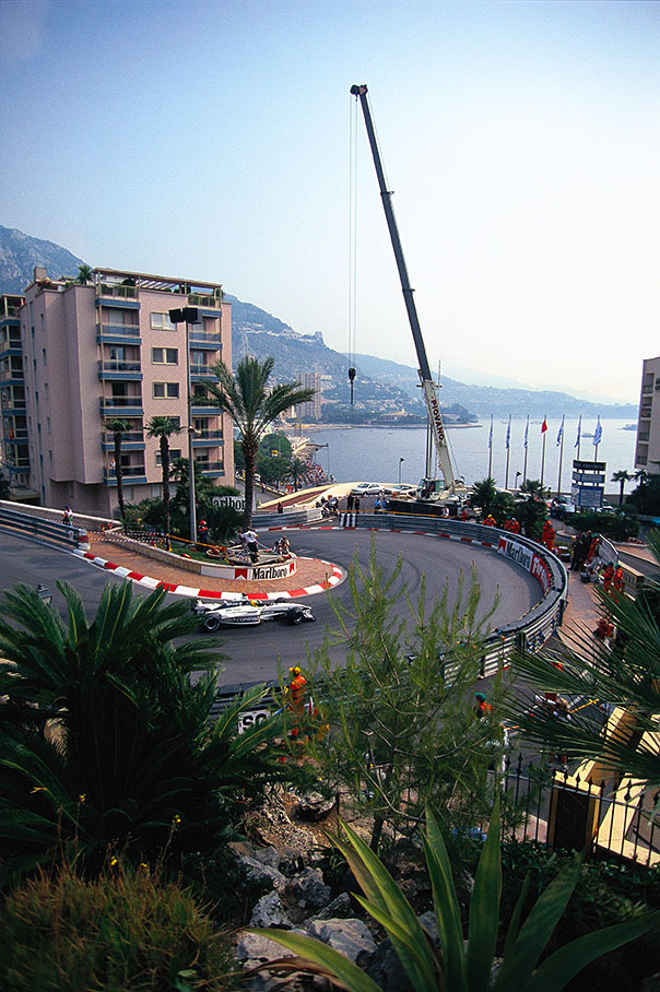 Ralf Schumacher, Williams, in the Loews hairpin