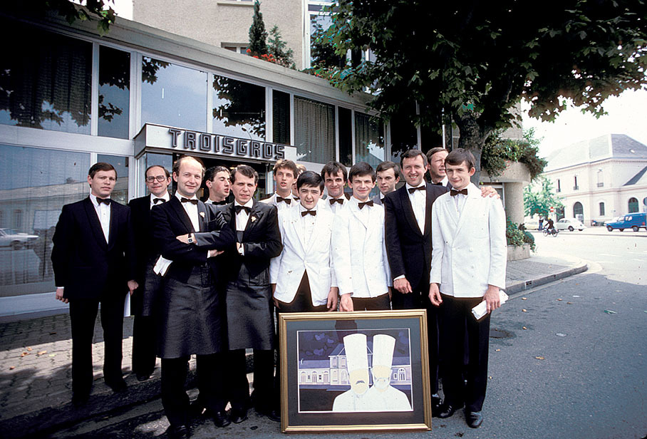 Staff of 'Troisgros', Roanne 1983