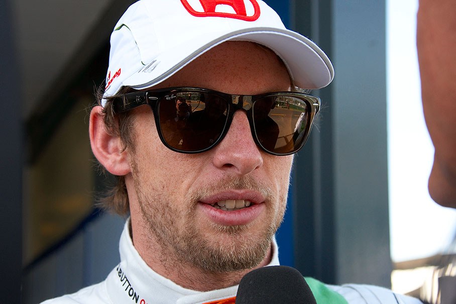 Honda driver Jenson Button