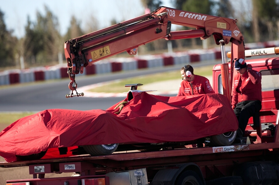 Preseason testing week at Barcelona, 15.-17.2.2005