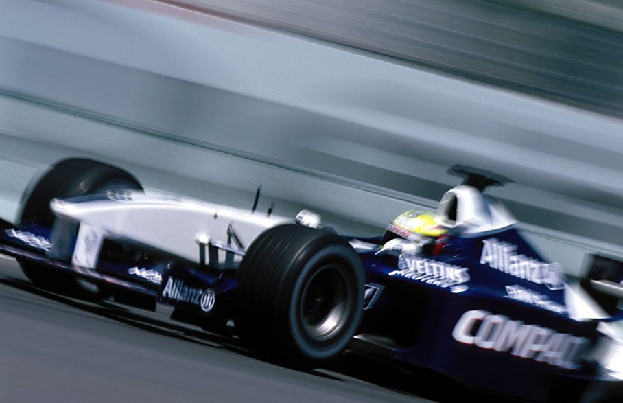 Ralf Schumacher in his Williams-BMW
