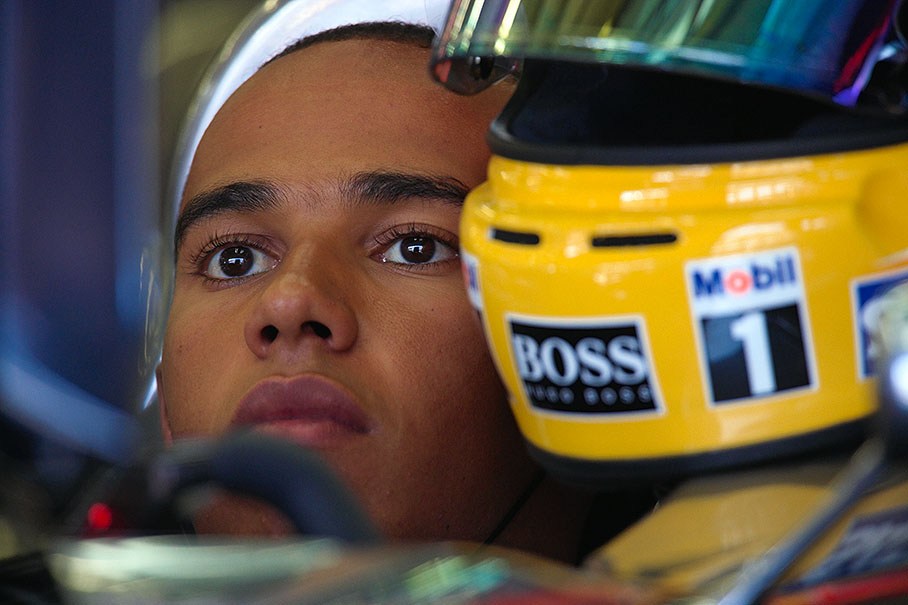 McLaren Mercedes driver Lewis Hamilton