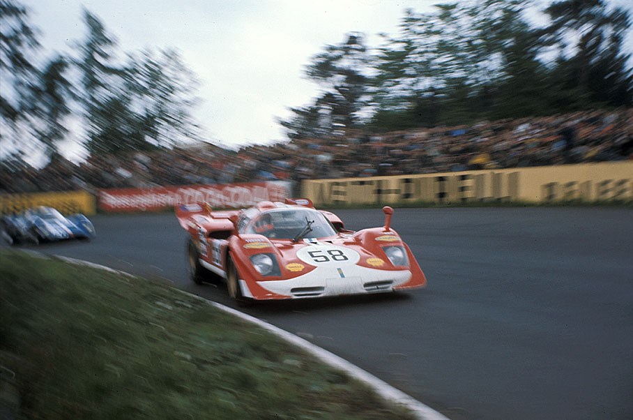 Herbert Müller (CH) on the Ferrari 512 S #1008