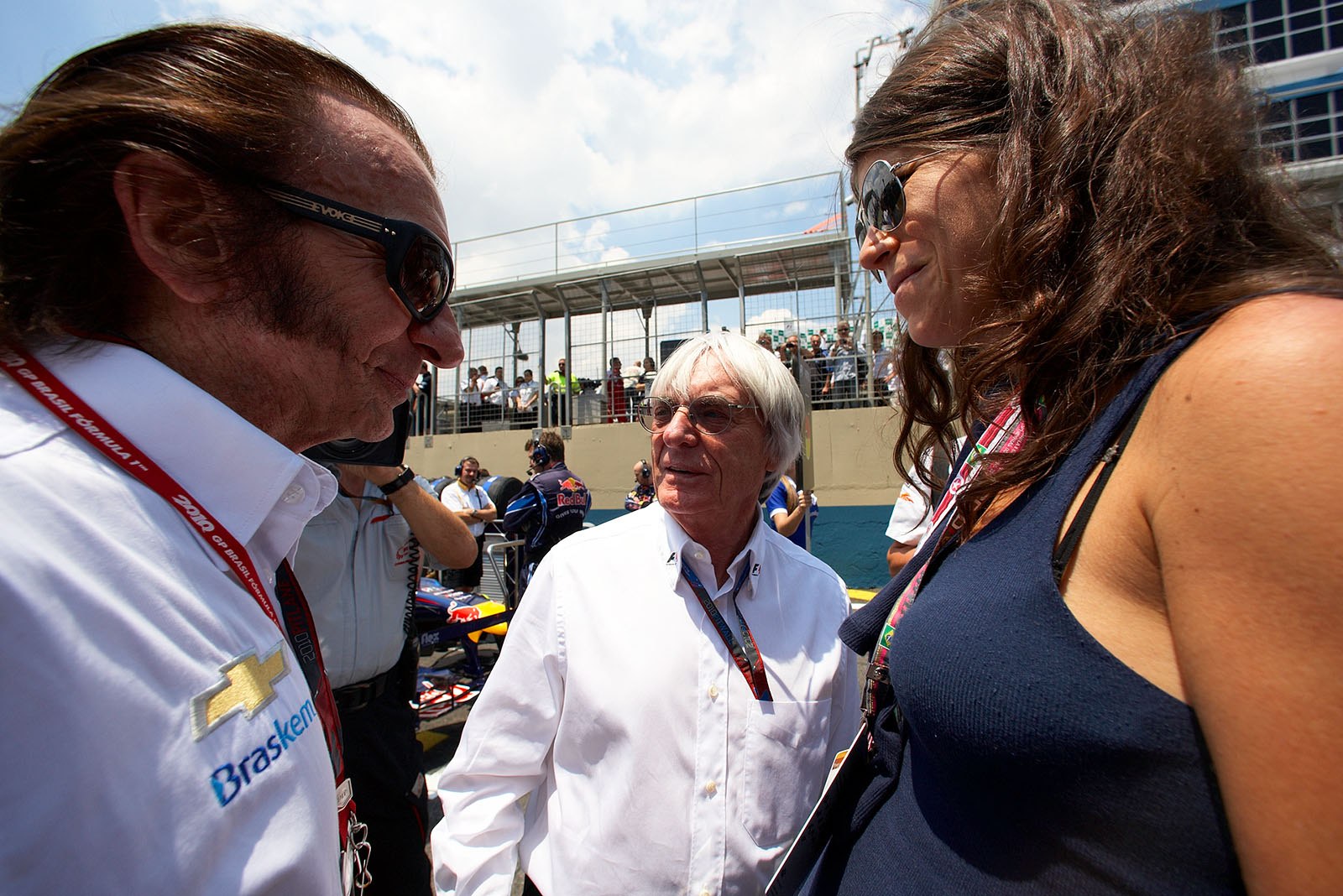 With Emerson Fittipaldi
