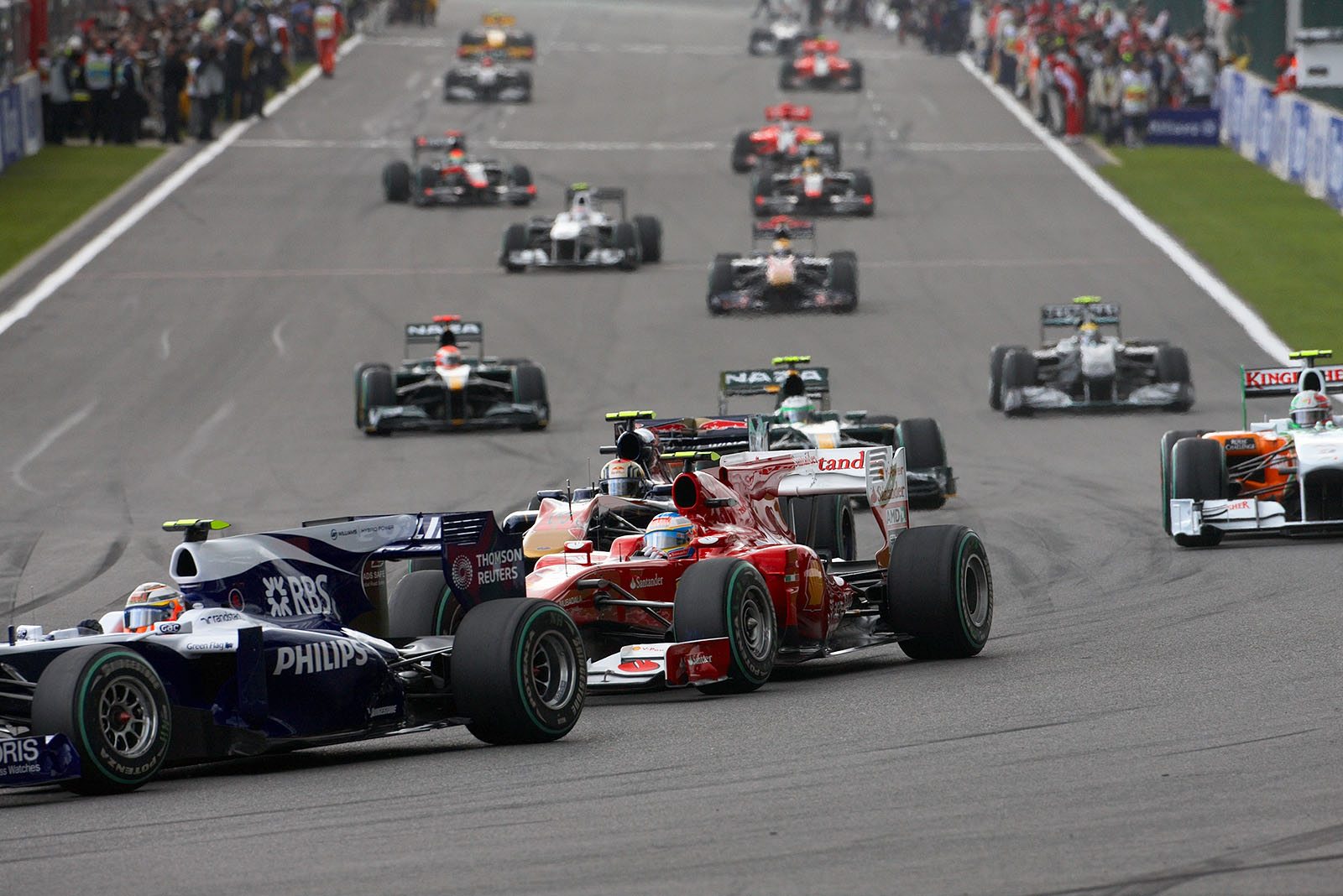 formation lap
