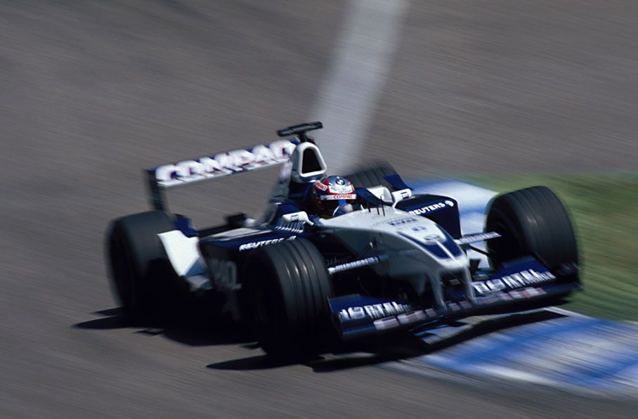 Montoya in his Williams