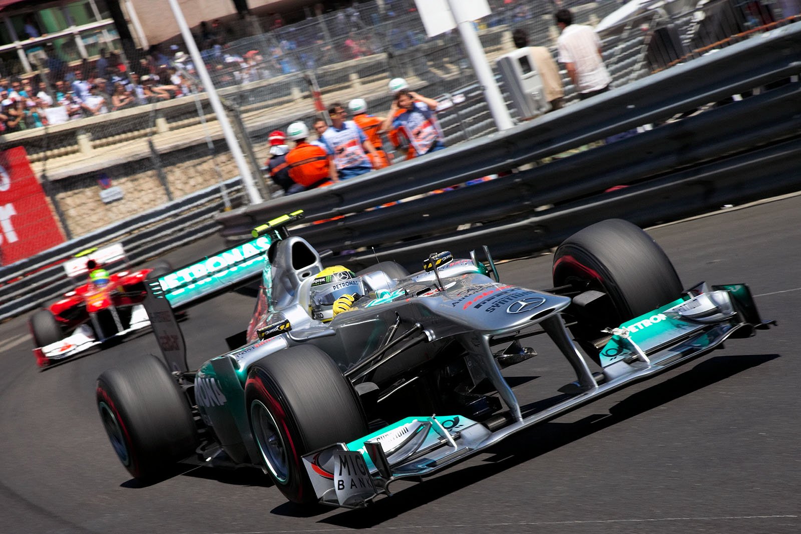 Nico Rosberg, Mercedes GP.