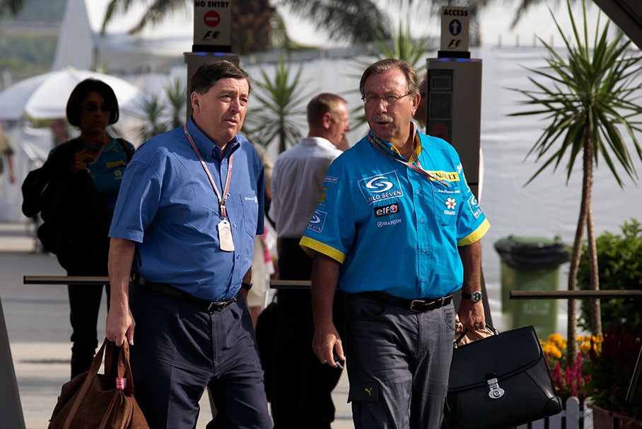 Renault managers Patrick Faure and Jean-Francois Caubet