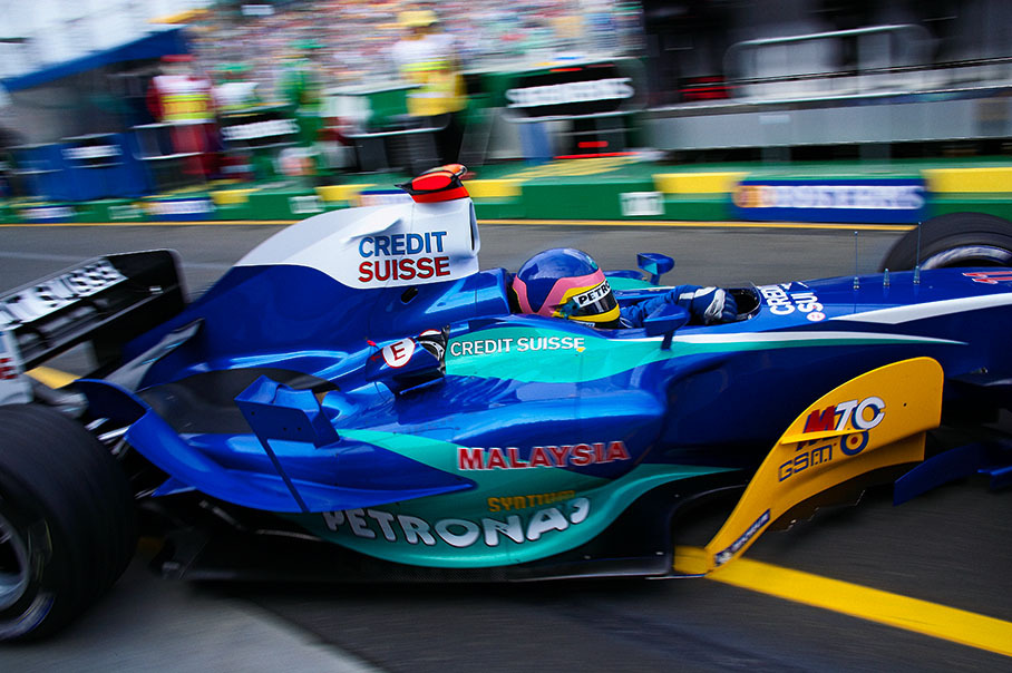 Jacques Villeneuve of Sauber Petronas