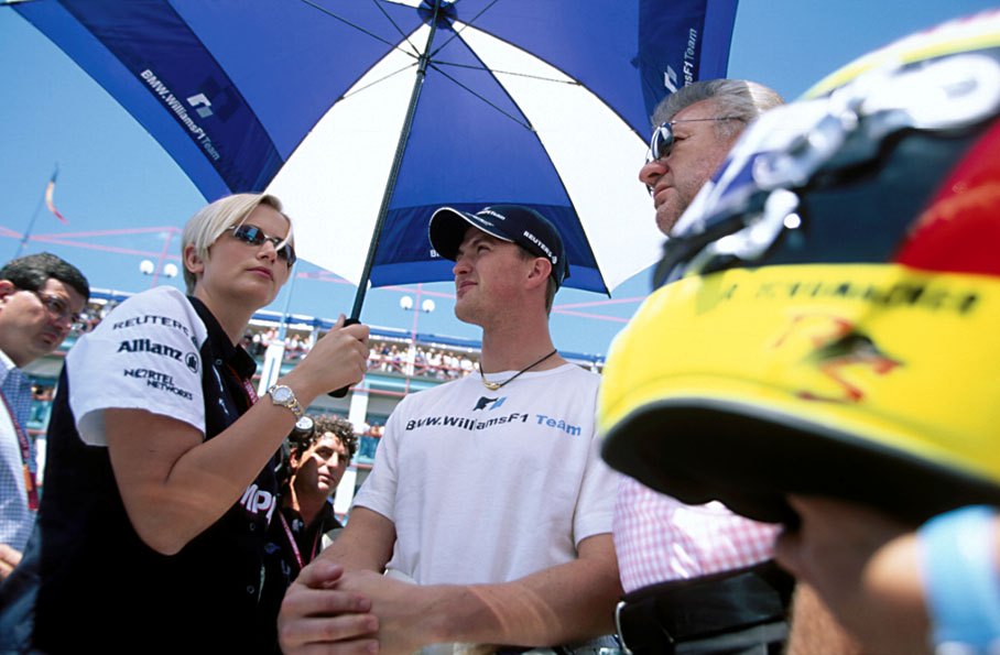 Ralf Schumacher before the race