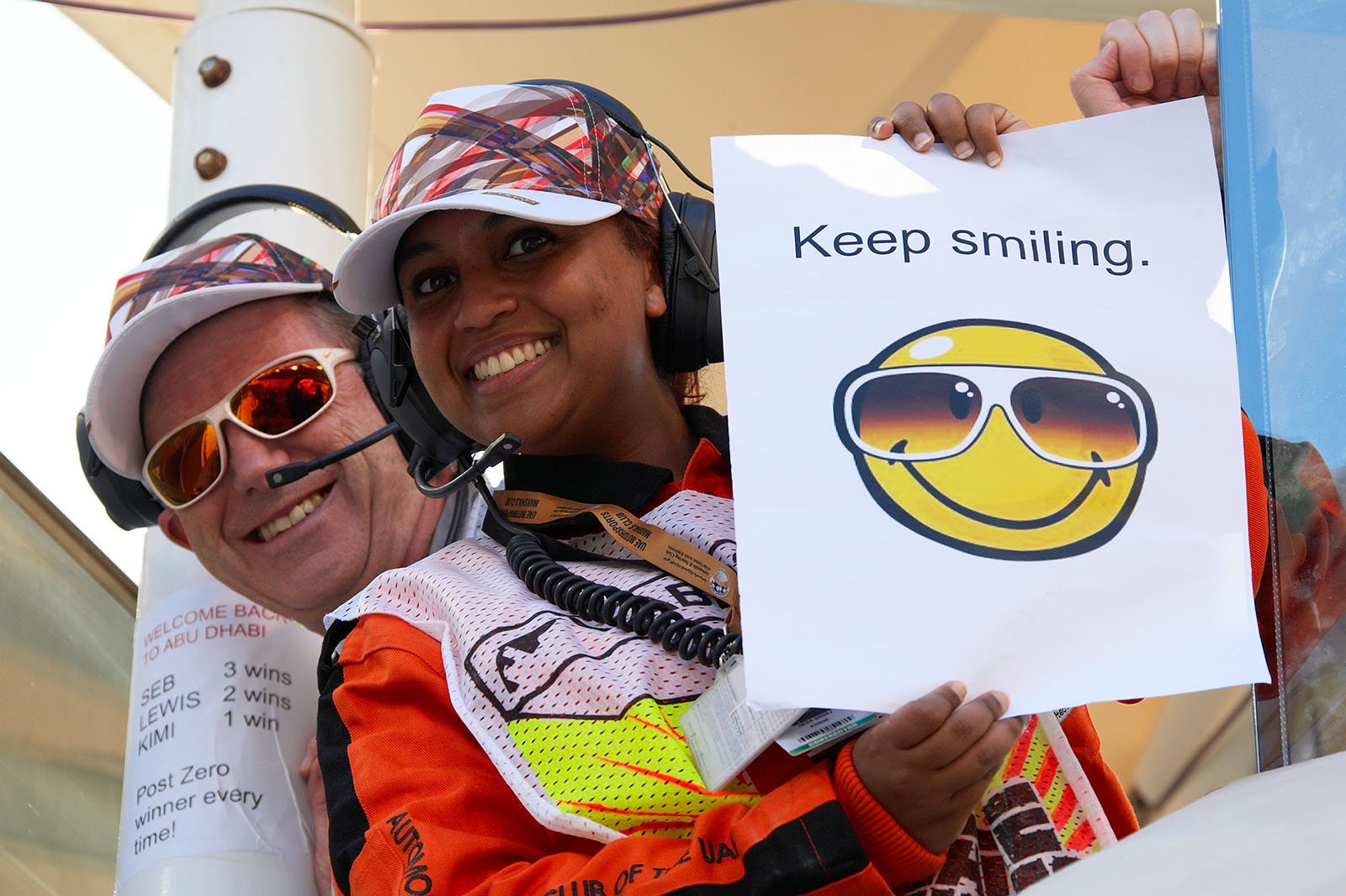 Keep smiling because life is a beautiful thing ...