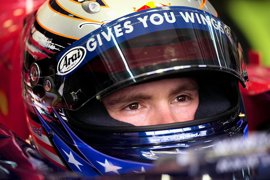 American newcomer Scott Speed